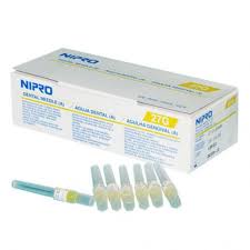 AGUJA DENTAL 27 LARGA ( 27G X 30 mm ) NIPRO