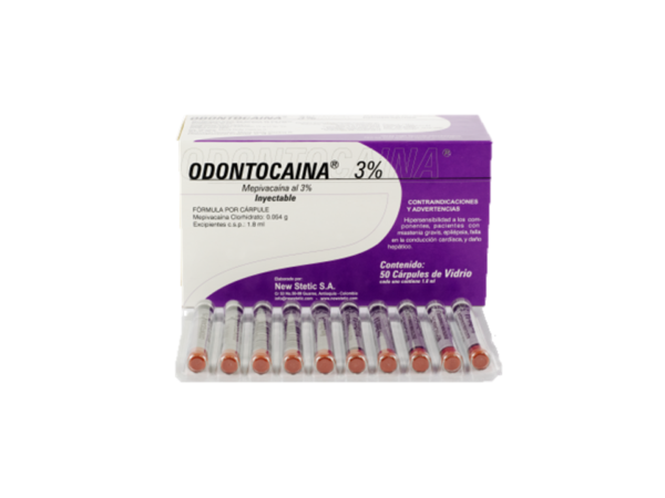 ANESTESICO ODONTOCAINA AL 3.%