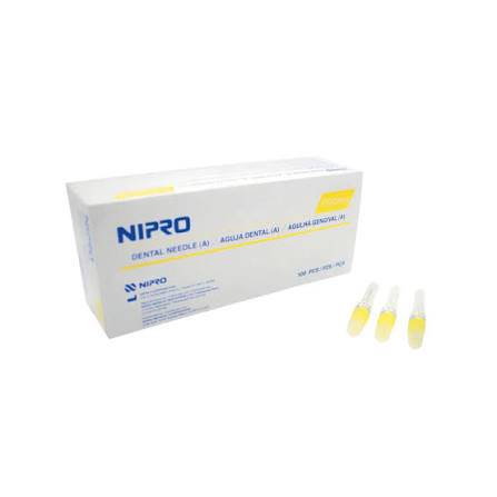 AGUJA DENTAL 27 LARGA ( 27G X 30 mm ) NIPRO